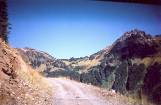 Forestry road leading to Cheam Peak 2006-09.