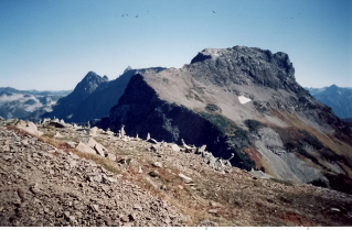 Mountain (Lady Bird) next to Cheam Peak 2003-09.