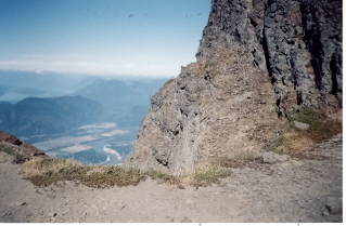 Near top of Cheam Peak 2003-09.