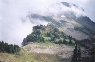 Mountain (Lady Bird) next to Cheam Peak 2004-09.