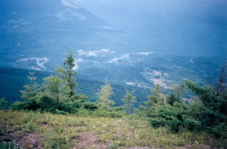 View of Chilliwack river from Mt Thurston trail 2004-07.