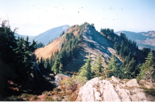 Looking north from Mount Laughington Peak 2003-10.