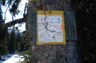 Map of area put up by Penticton Outdoors Club 2009-10.