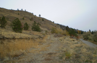 Start of trail leading to Mt Nkwala 2009-10.